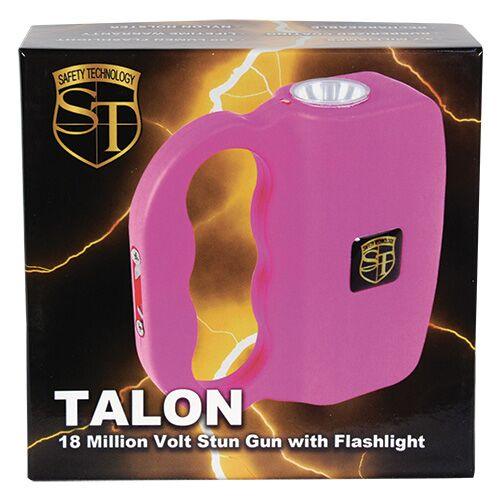 Talon 18 Million Volt Pink Stun Gun and Flashlight