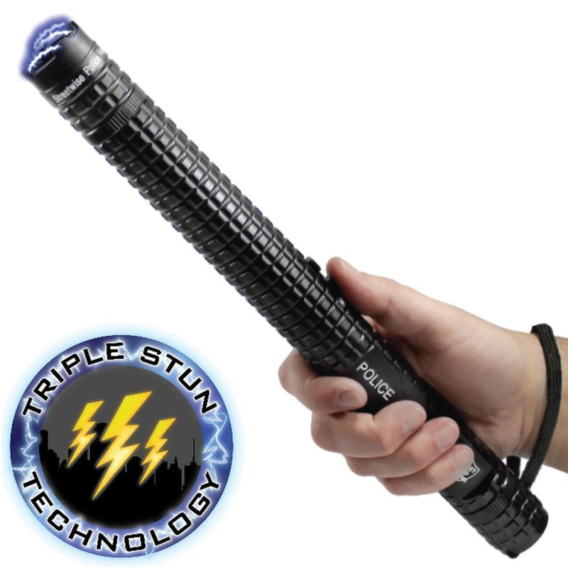Stun gun batons offer protection for women, men, your pets when on walks, and self defense at nighttime.