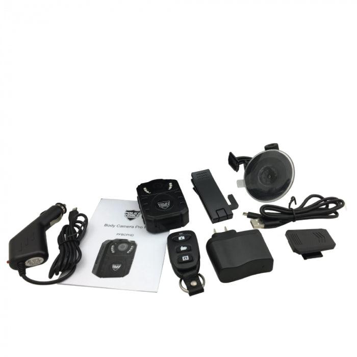 Police Force Tactical Body Camera Pro HD and Dash Cam One Touch Record ...