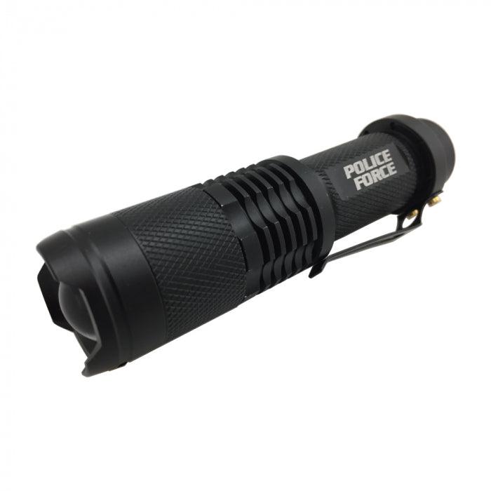 Streetwise Security tactical flashlight with zoom lens perfect for the car or carry one inside your purse.