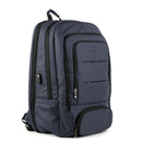 Lightweight bulletproof backpack with NIJ Level IIIA ballistic protection for women and men personal safety. Side view shown.