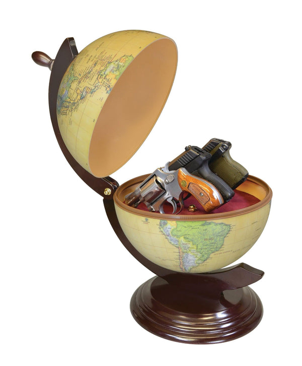 World Glover hidden compartment to safely hide valuables or handguns inside safely.