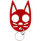 21) Cat Strike Self Defense Key Chains Mix Colors