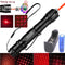 Teaching Red Laser Pointer Pen Astronomy 20Miles Laser Light 18650 Battery Charger