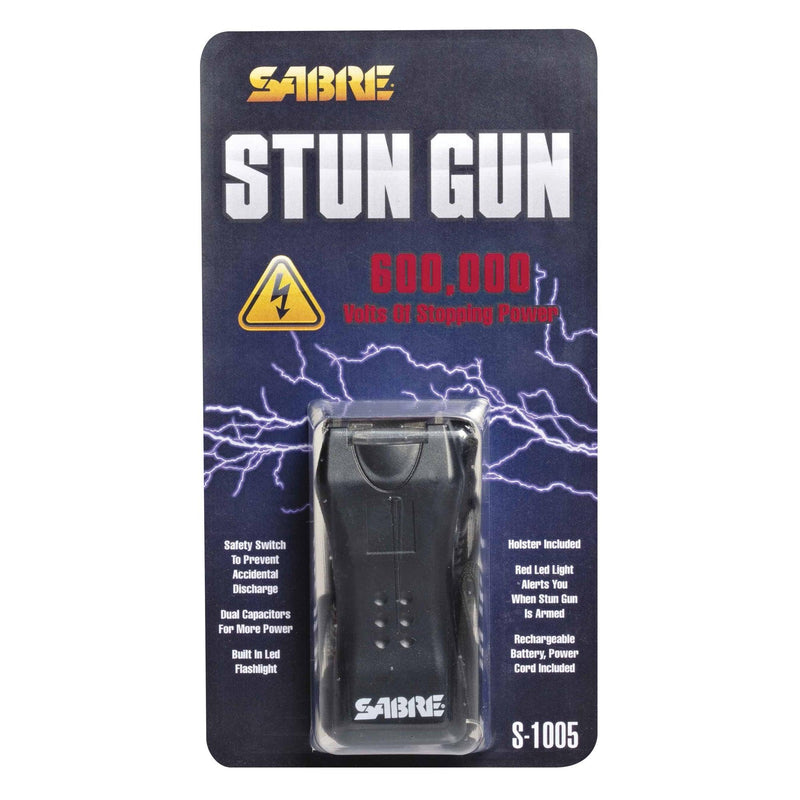 Sabre low voltage stun gun for both self defense and snake bites.