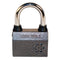 Small sized armed padlock with motion sensor for bicycles, motor bikes and home security such as gates and more.