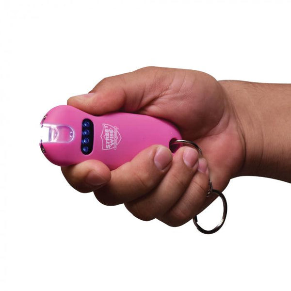 Streetwise Smart Keychain Stun Gun in Pink color