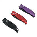 Wholesale multi-color stainless steel knives.