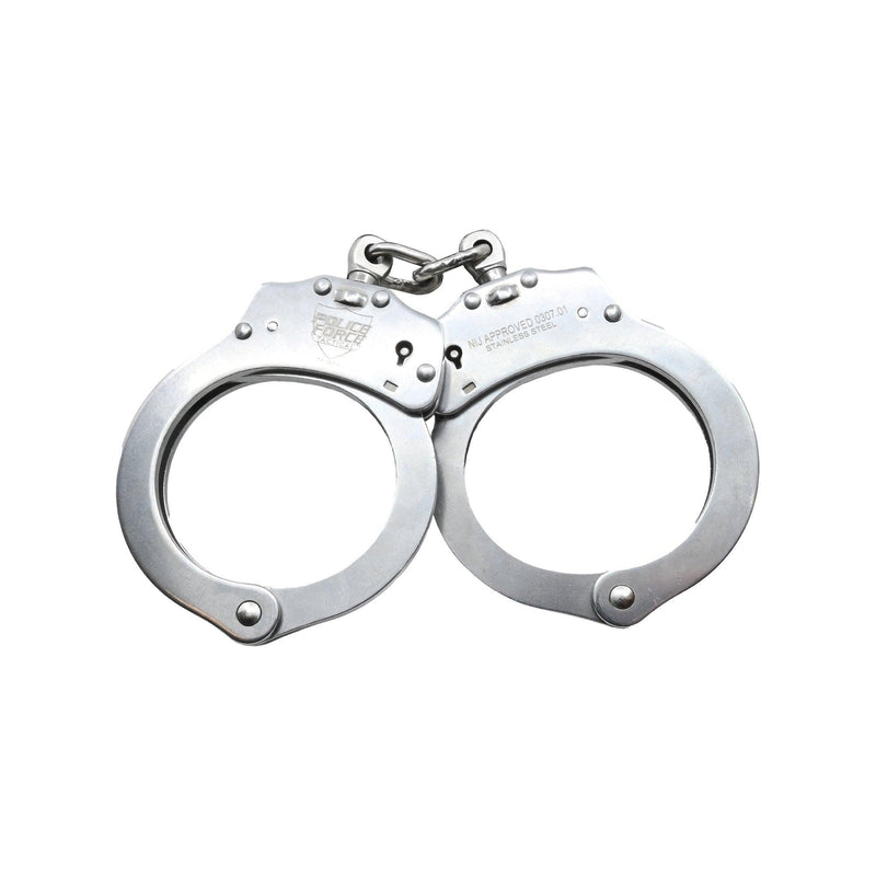 Stainless Steel NIJ Handcuffs Police Force