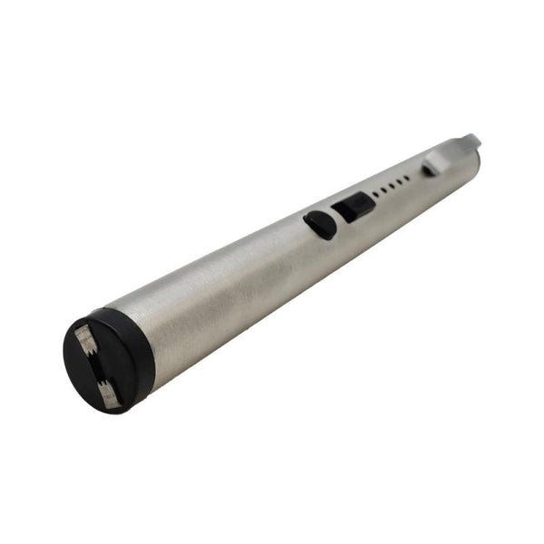 This patent-pending Pain Pen is the most realistic looking stun pen ever produced in the color silver.