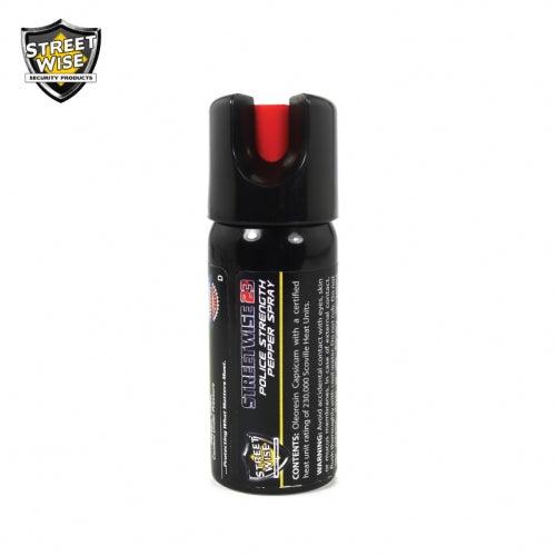 Streetwise Security hot 23% pepper spray for women and men personal self defense protection.