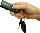 USB Black Secure Stun Gun with Black Key-Chain Purse Wallet