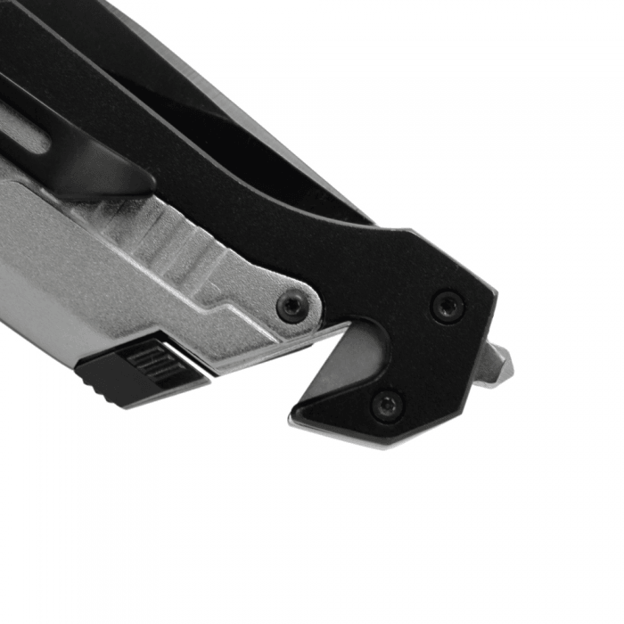 Car Safety Survival Knife Glass Breaker Seat Belt Cutter & LED Flashlight