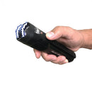 High power and bright tactical stun gun flashlight offers peace of mind protection for women and men.