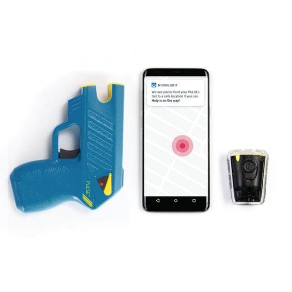 Taser Pulse Plus Noonlight includes smart phone application that uses GPS to show location when fired for protection.