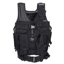 Teknon heavy duty tactical vest with belt developed for law enforcement, military and professionals.