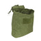 The Vism folding dump pouch color green for law enforcement and civilian use.