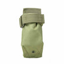 The Vism molle flashlight pouch color green for law enforcement and civilian use.