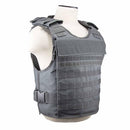 The Vism plate carrier with external hard plate pockets one size med - x-large for law enforcement.