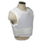 White Concealed Carrier Vest with two Level IIIA Ballistic Panels