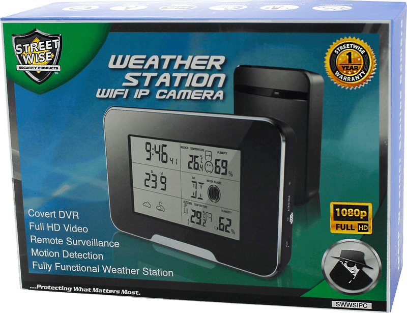 HD 1080P Weather Station Camera Wi-Fi Version