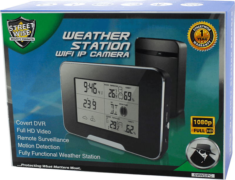 HD1080P Weather Station Camera Wi-Fi Version Monitor Home and Business