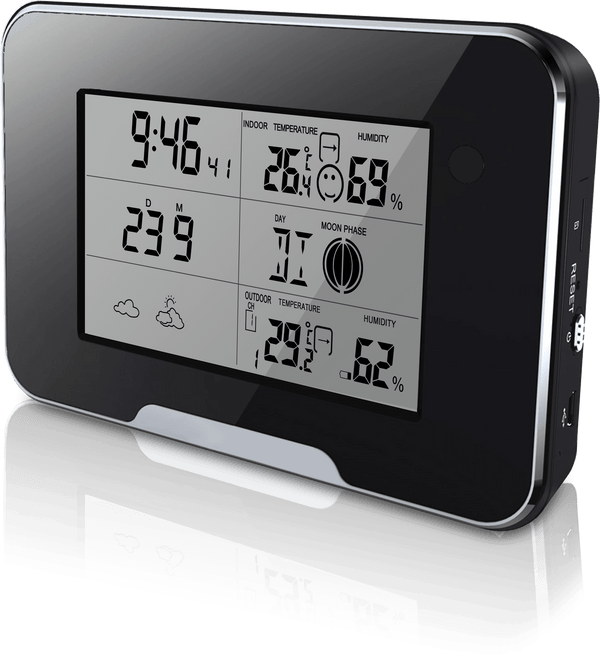 HD 1080P Weather Station Camera Wi-Fi Version connects to the internet via Wi-Fi. You can live stream.