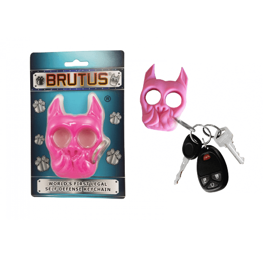 For sale from Self Defense Products Inc wholesale bulk discount pricing for Brutus key-chains.
