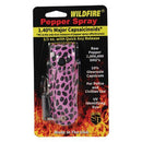 Fashion design Wildfire cheetah pink purple pepper spray options,
