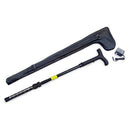PSP Zap walking cane with disguised stun gun power for personal safety protection.