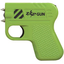 Profile view of the Zap brand the ZAPGUN now in color green powerful and effective self defense protection.