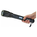 Zap stun gun flashlight with LED power meter and much more for women and men safety protection.