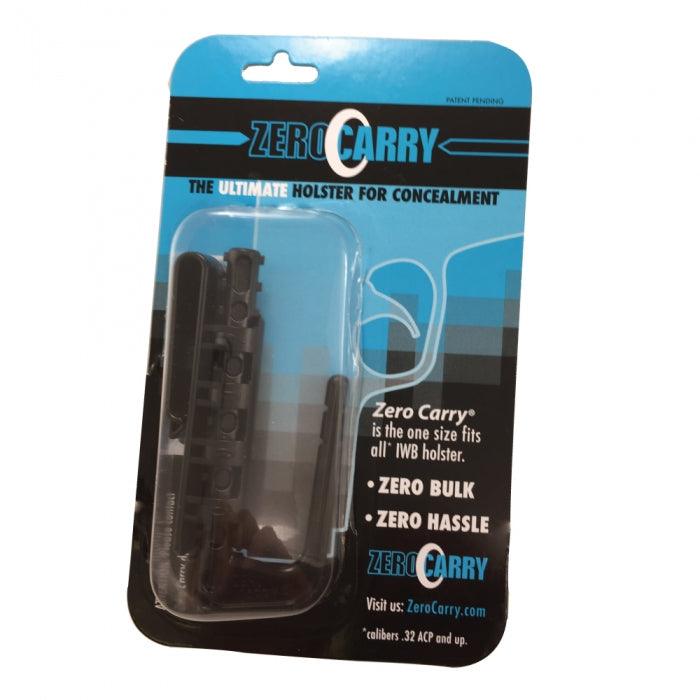 Manufacturer packaging for Zero Carry IWB holster to ship safely with the carriers.